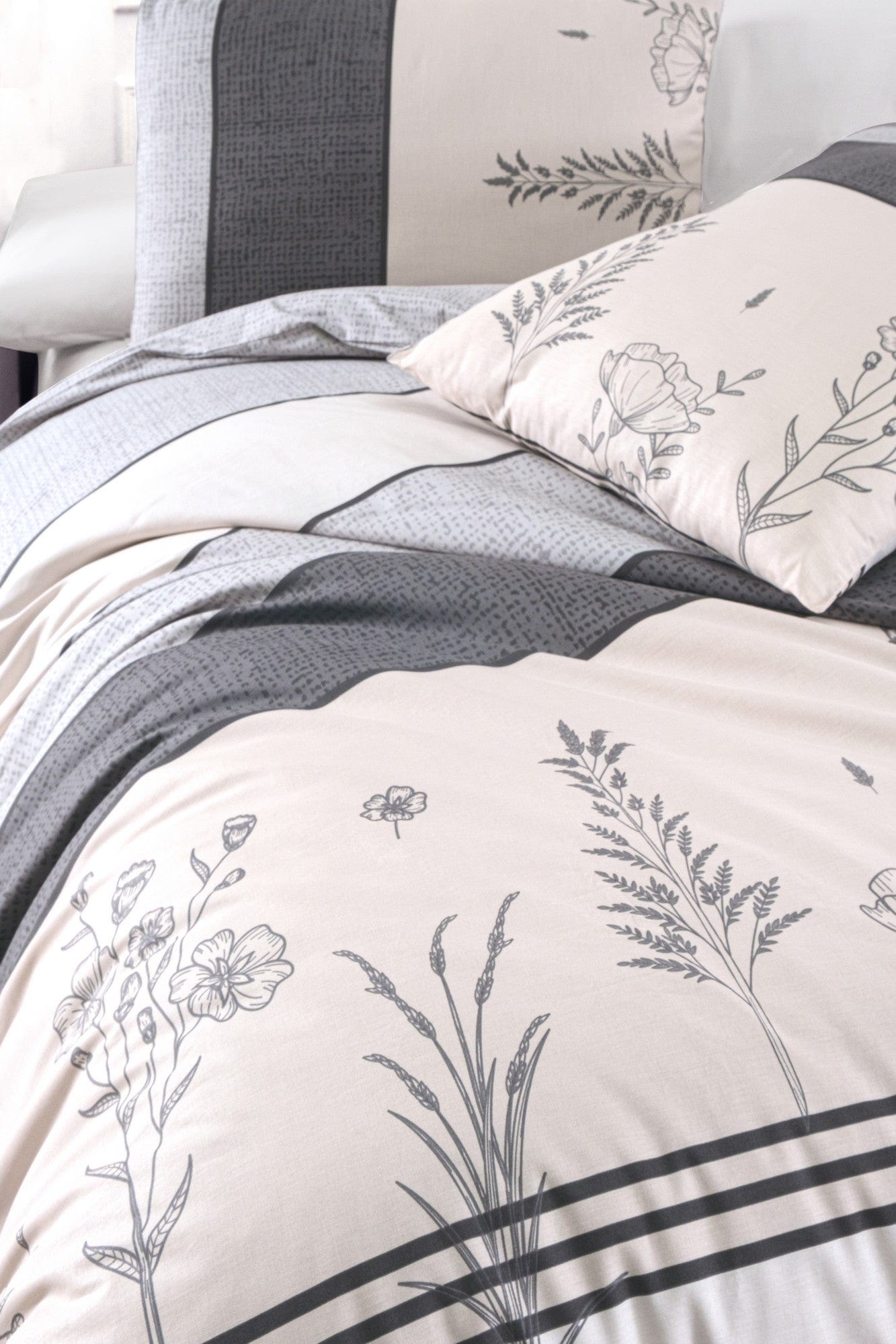 Biancheria Da Letto di cotone Pine Multicolore, 200 x 220 cm (2)