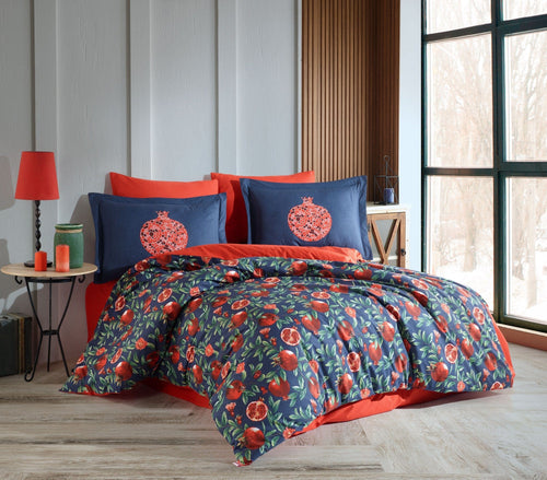 Asir Biancheria Da Letto di cotone Plenty Multicolore, 200 x 220 cm