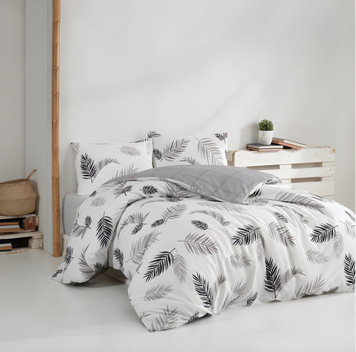 Asir Biancheria Da Letto di cotone Plume Multicolore, 200 x 220 cm