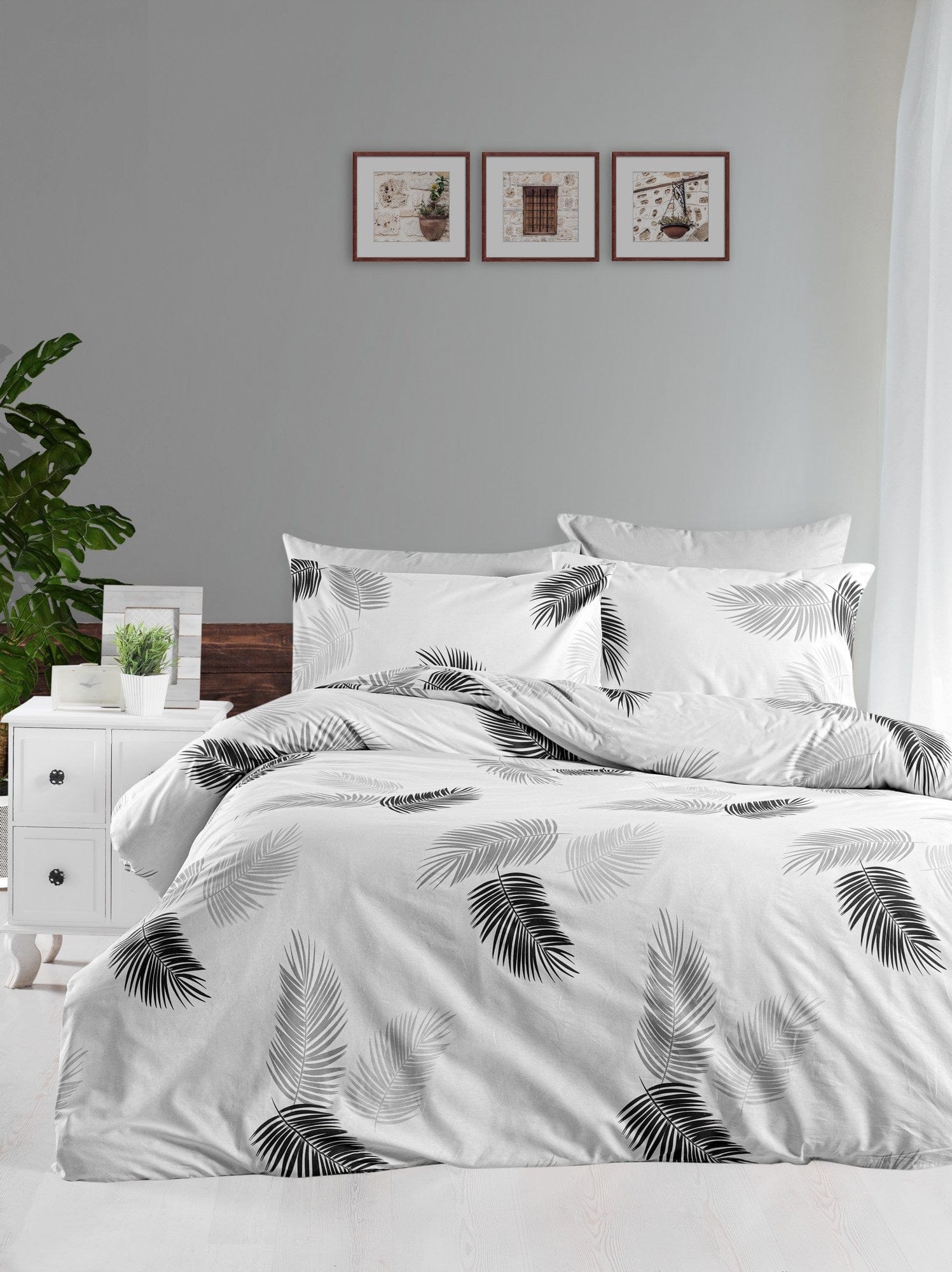 Asir Biancheria Da Letto di cotone Praise Multicolore, 200 x 220 cm