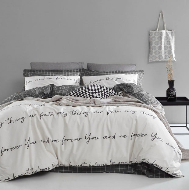 Asir Biancheria Da Letto di cotone Print Multicolore, 200 x 220 cm