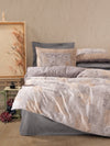 Asir Biancheria Da Letto Di Cotone Raso Amentes Multicolore, 200 x 220 cm