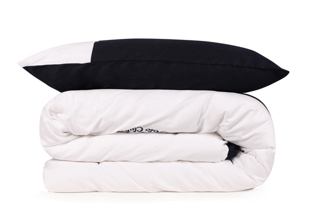 Asir Biancheria Da Letto Di Cotone Raso BHPC 106 Blu, 200 x 220 cm