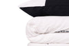 Asir Biancheria Da Letto Di Cotone Raso BHPC 106 Blu, 200 x 220 cm