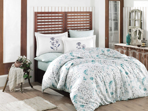 Asir Biancheria Da Letto Di Cotone Raso Jimena Vibes Multicolore, 200 x 220 cm