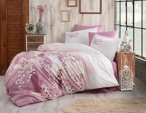 Asir Biancheria Da Letto Di Cotone Raso Noemy Multicolore, 200 x 220 cm