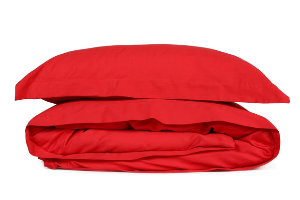 Asir Biancheria Da Letto Di Cotone Raso Premium Elegant V2 Rosso, 200 x 220 cm