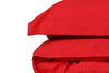 Asir Biancheria Da Letto Di Cotone Raso Premium Elegant V2 Rosso, 200 x 220 cm