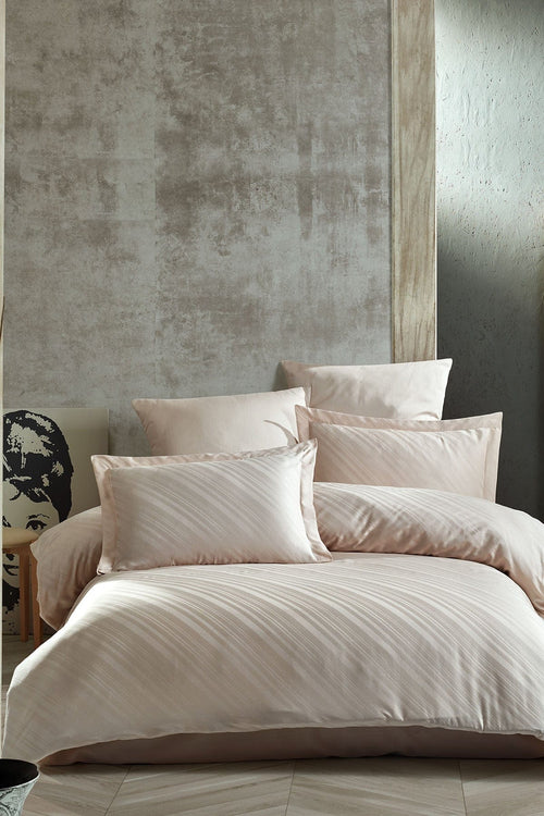 Asir Biancheria Da Letto Di Cotone Raso Venita Beige, 200 x 220 cm