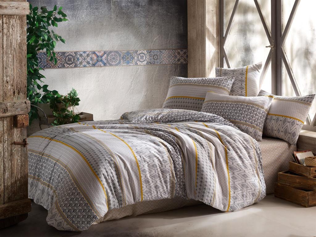 Biancheria Da Letto di cotone Rinor Multicolore, 160 x 220 cm