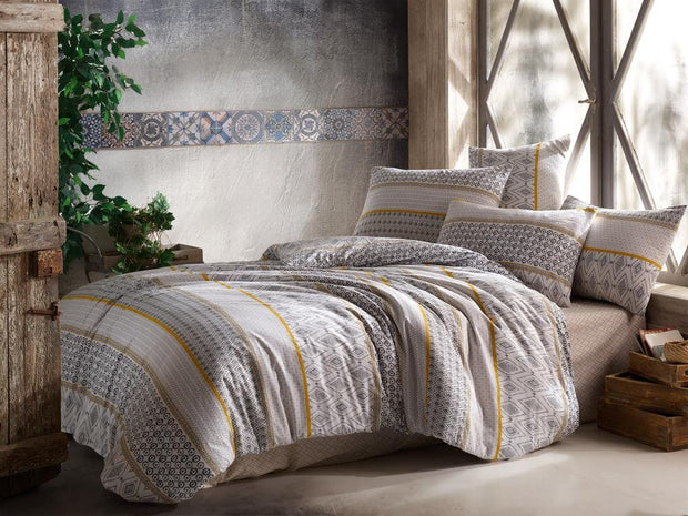 Biancheria Da Letto di cotone Rinor Multicolore, 160 x 220 cm