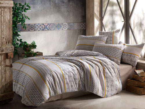 Biancheria Da Letto di cotone Rinor Multicolore, 200 x 220 cm