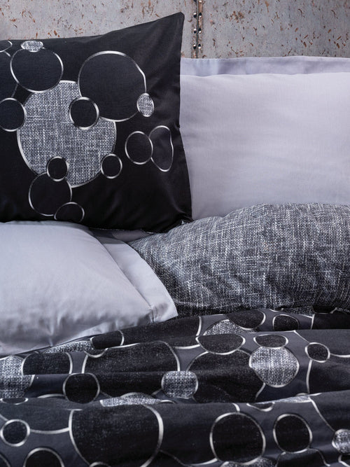 Asir Biancheria Da Letto di cotone Round Multicolore, 200 x 220 cm