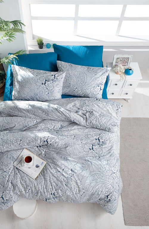 Asir Biancheria Da Letto di cotone Royal Multicolore, 200 x 220 cm