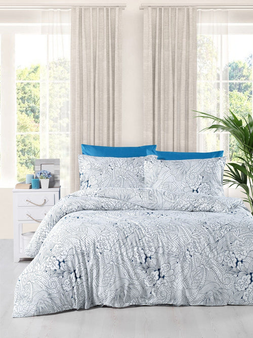 Asir Biancheria Da Letto di cotone Royal Multicolore, 200 x 220 cm