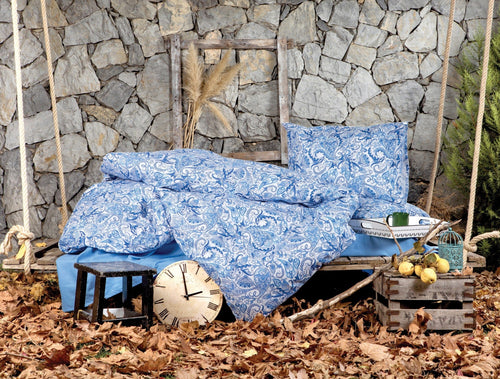 Biancheria Da Letto di cotone Salamis Multicolore, 200 x 220 cm