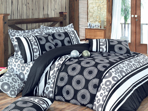 Asir Biancheria Da Letto di cotone Sema Multicolore, 200 x 220 cm