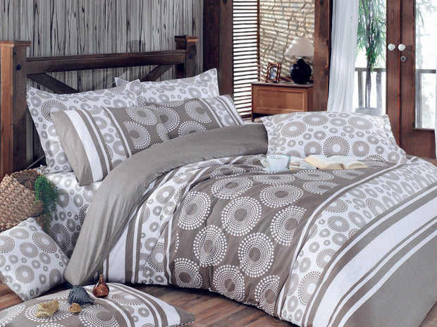 Asir Biancheria Da Letto di cotone Sema Multicolore, 200 x 220 cm