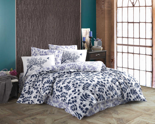 Asir Biancheria Da Letto di cotone Silvia Multicolore, 160 x 220 cm