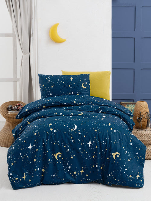 Asir Biancheria Da Letto di cotone Sky Multicolore, 200 x 220 cm