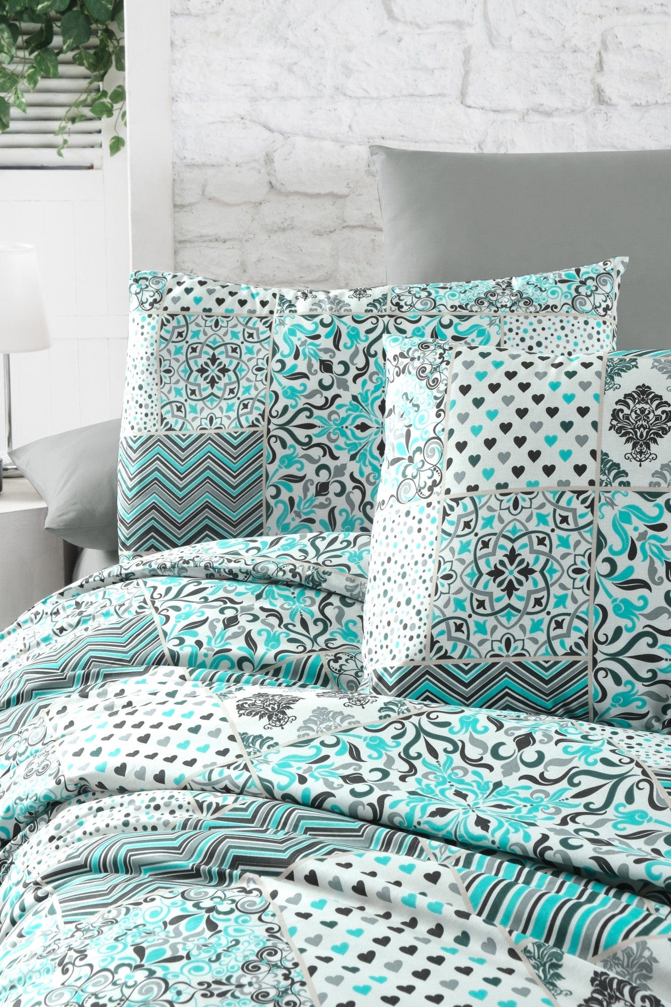Biancheria Da Letto di cotone Sleep Multicolore, 200 x 220 cm (1)