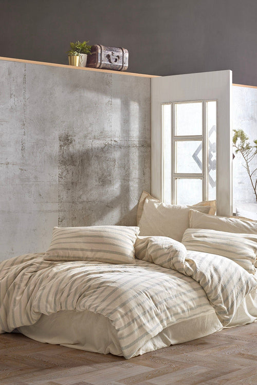 Asir Biancheria Da Letto di cotone Solaris Multicolore, 200 x 220 cm