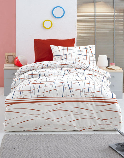 Asir Biancheria Da Letto di cotone Sportive Multicolore, 160 x 220 cm