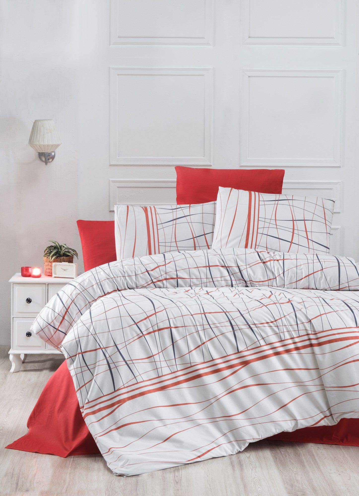 Asir Biancheria Da Letto di cotone Sportive Multicolore, 200 x 220 cm