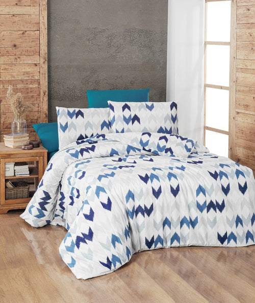 Asir Biancheria Da Letto di cotone Still Multicolore, 200 x 220 cm