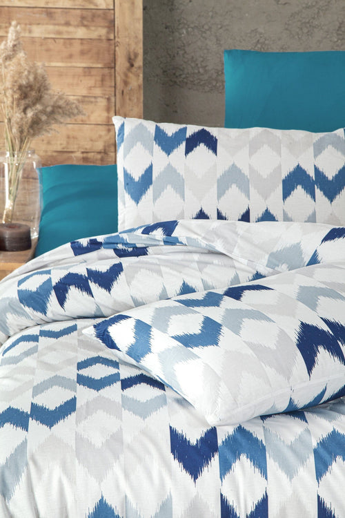 Asir Biancheria Da Letto di cotone Still Multicolore, 200 x 220 cm