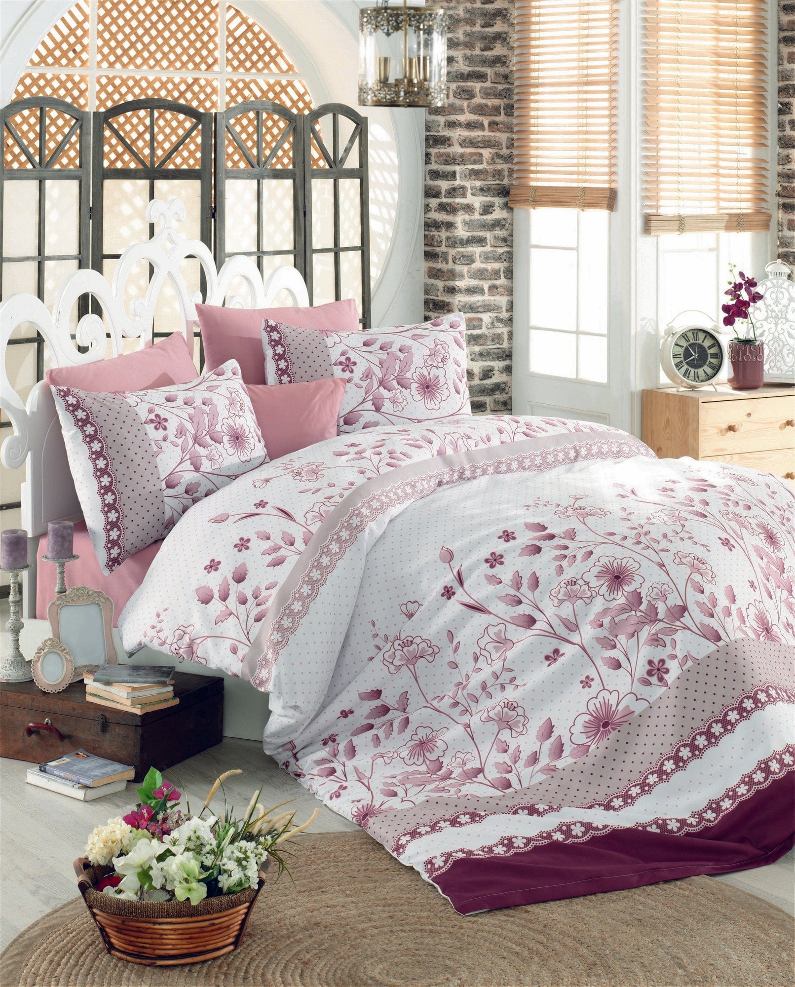 Biancheria Da Letto di cotone Sudenaz Multicolore, 160 x 220 cm