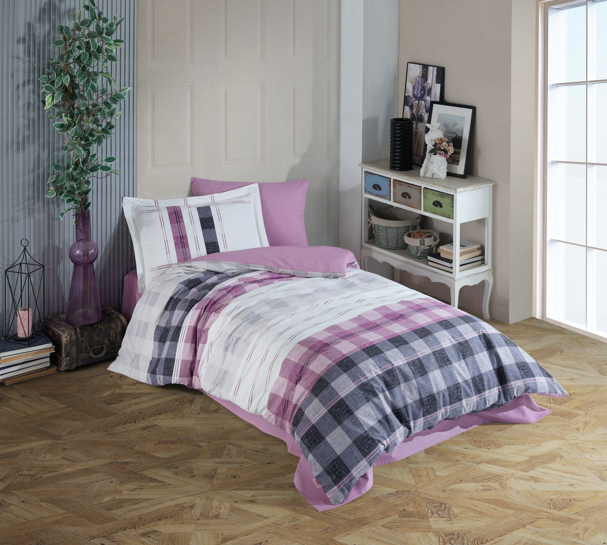 Biancheria Da Letto di cotone Suelita Multicolore, 160 x 220 cm