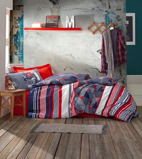 Asir Biancheria Da Letto di cotone The Multicolore, 160 x 220 cm