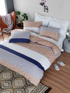 Asir Biancheria Da Letto di cotone Tigre Multicolore, 200 x 220 cm