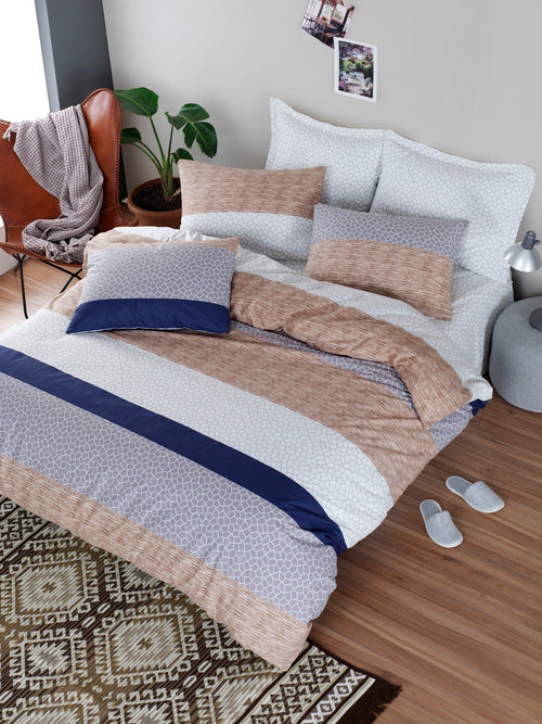 Asir Biancheria Da Letto di cotone Tigre Multicolore, 200 x 220 cm