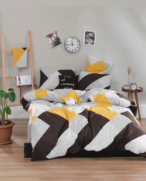 Asir Biancheria Da Letto di cotone Ufki Multicolore, 200 x 220 cm