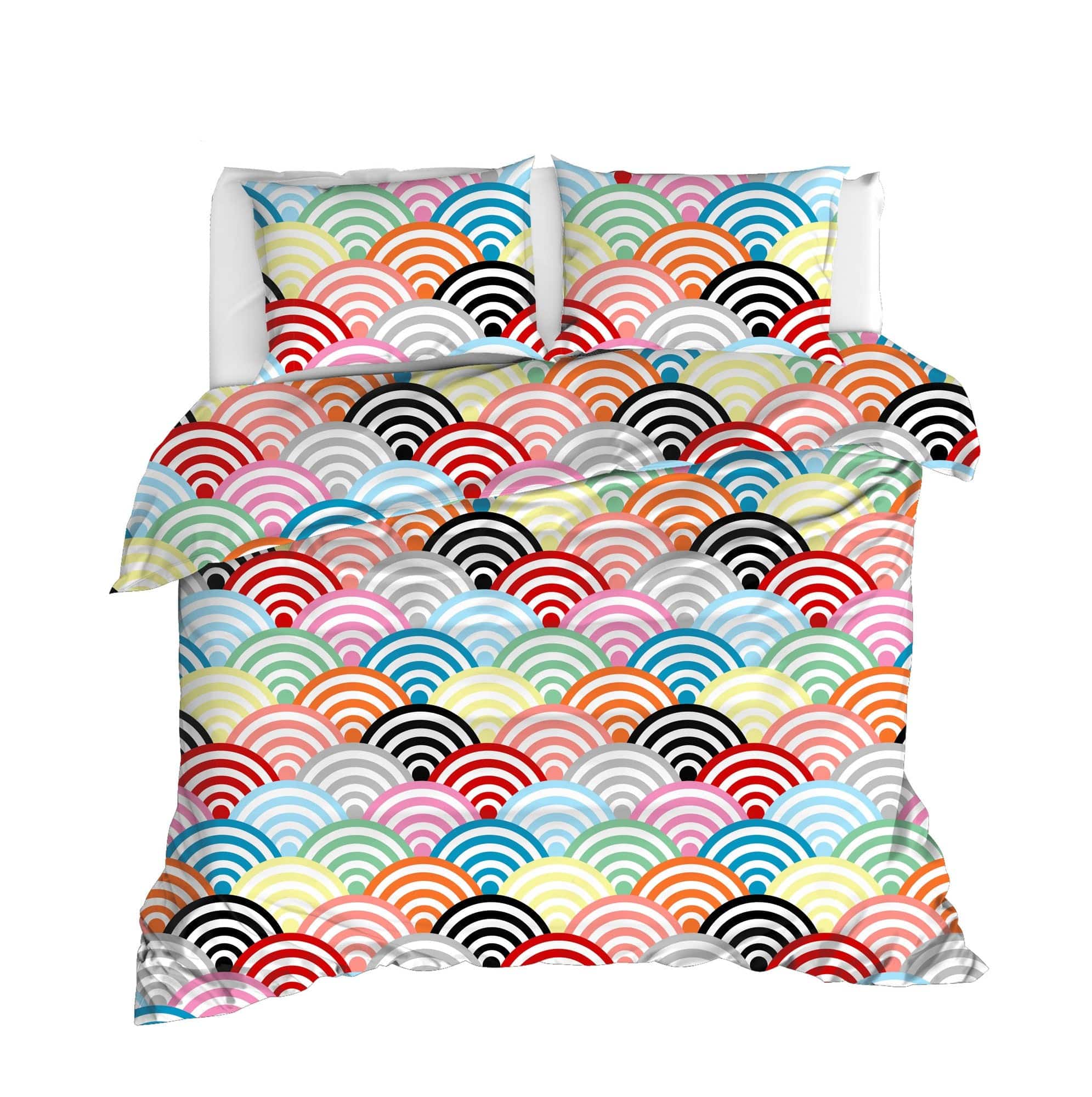 Biancheria Da Letto di cotone Vendula Multicolore, 200 x 220 cm