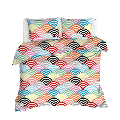Biancheria Da Letto di cotone Vendula Multicolore, 200 x 220 cm