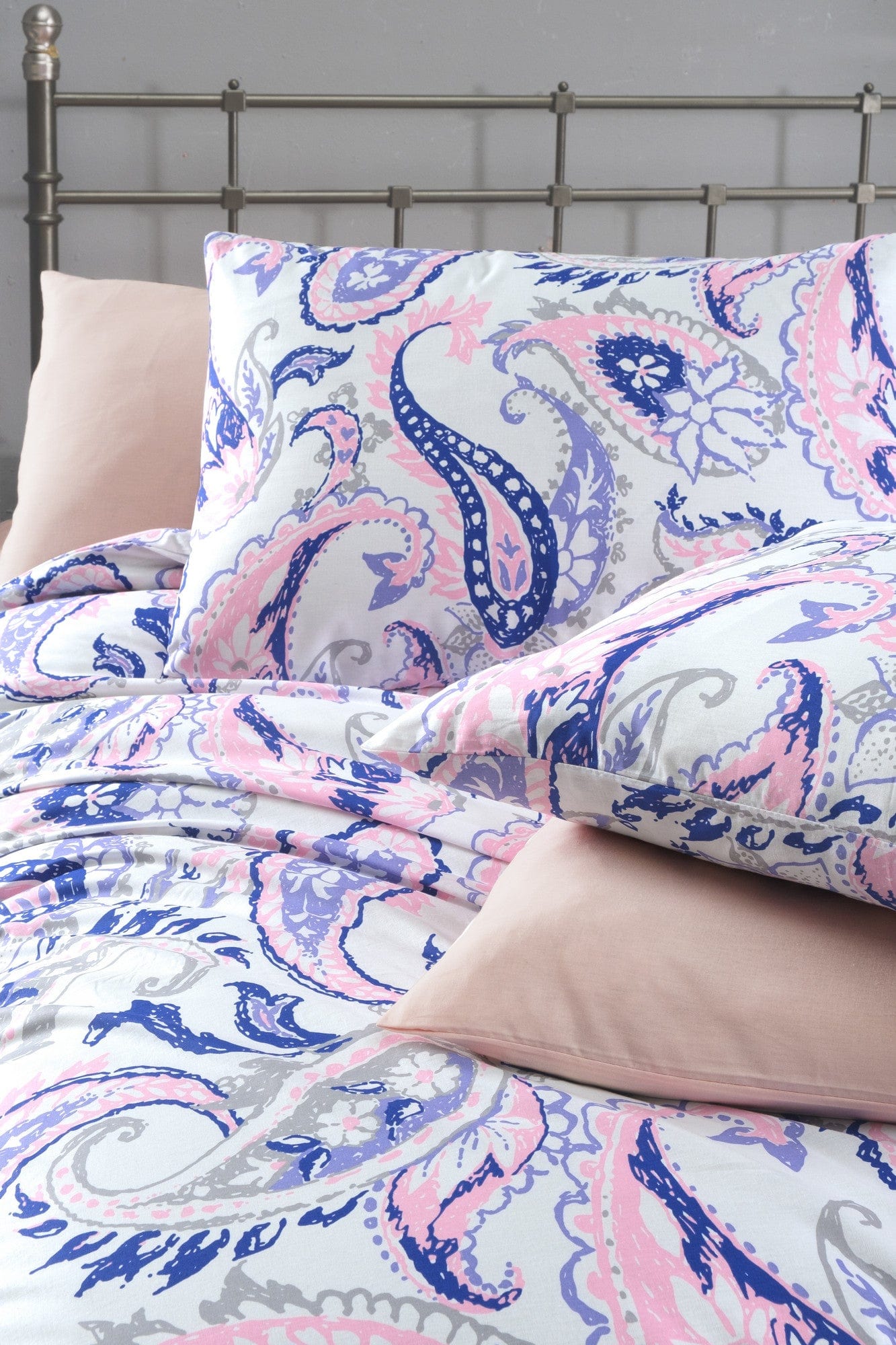 Asir Biancheria Da Letto di cotone Visual Multicolore, 200 x 220 cm