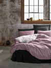 Asir Biancheria Da Letto Di Raso Bamboo Borgogna, 200 x 220 cm
