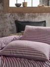 Asir Biancheria Da Letto Di Raso Bamboo Borgogna, 200 x 220 cm