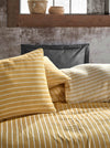 Asir Biancheria Da Letto Di Raso Bamboo Giallo, 200 x 220 cm