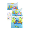 Asir Biancheria da letto per bambini cotone, 4 pezzi Balıkçı Multicolore, 100 x 150 cm