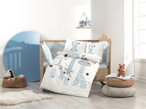 Biancheria da letto per bambini cotone, 4 pezzi Buddy Multicolore, 100 x 150 cm