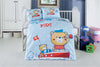 Asir Biancheria da letto per bambini cotone, 4 pezzi Captain Multicolore, 100 x 150 cm