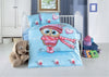 Asir Biancheria da letto per bambini cotone, 4 pezzi Cute Multicolore, 100 x 150 cm