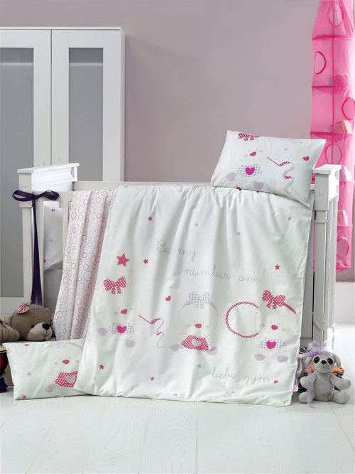 Asir Biancheria da letto per bambini cotone, 4 pezzi Dance Multicolore, 100 x 150 cm