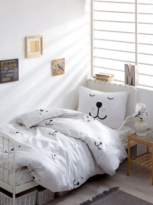 Asir Biancheria da letto per bambini cotone, 4 pezzi Eles Multicolore, 200 x 220 cm