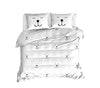 Asir Biancheria da letto per bambini cotone, 4 pezzi Eles Multicolore, 200 x 220 cm