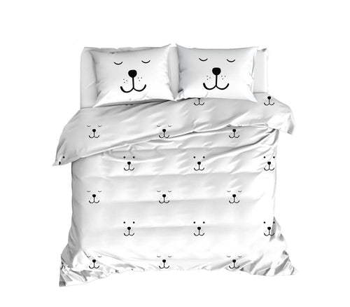 Asir Biancheria da letto per bambini cotone, 4 pezzi Eles Multicolore, 200 x 220 cm